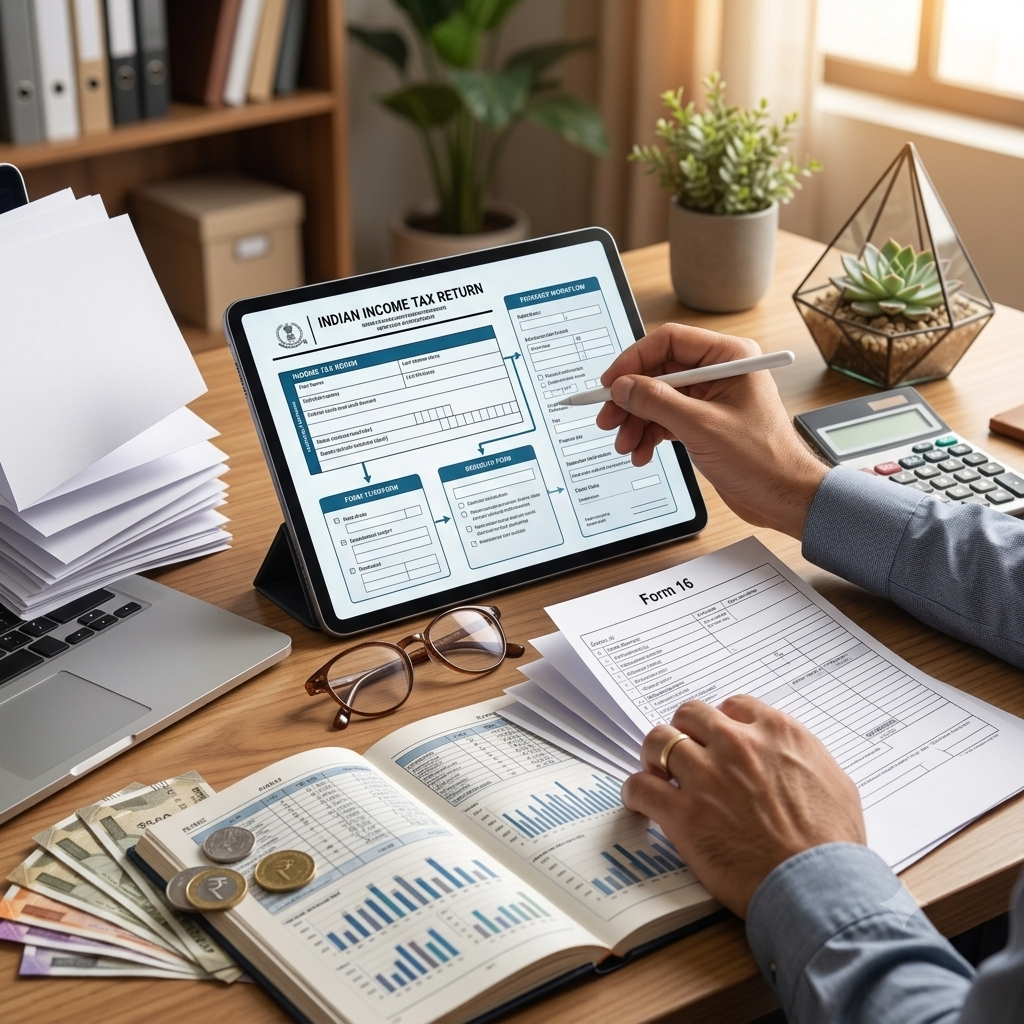 IT return filing process documents